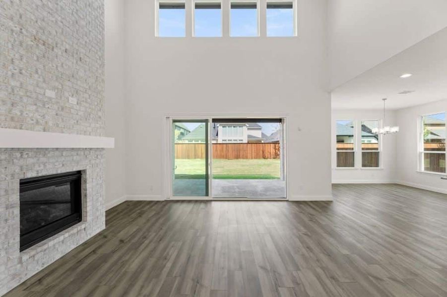 Spacious, unfurnished interior of a new home in Cambridge Crossing, Celina (Image 38). Spacious, unfurnished interior of a new home in Cambridge Crossing, Celina (Image 38).