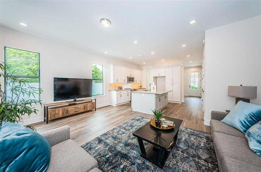 Furnished interior view inside a new home in , New Port Richey (Image 8).