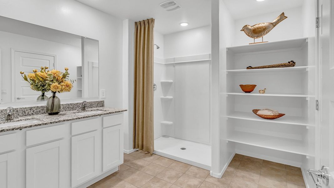Furnished interior view inside a new home in Senita Crossing, Tucson (Image 39).