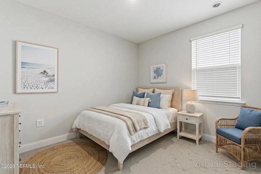 Furnished interior view inside a new home in RiverTown, St. Johns (Image 25).