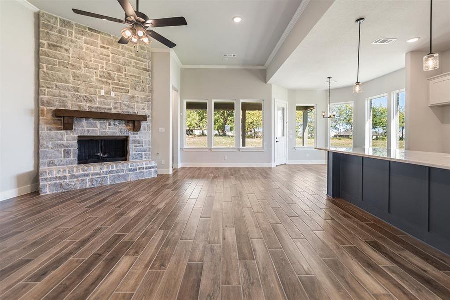 Spacious, unfurnished interior of a new home in Fannin Ranch, Leonard (Image 31). Spacious, unfurnished interior of a new home in Fannin Ranch, Leonard (Image 31).