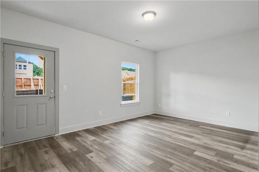 Spacious, unfurnished interior of a new home in , Norcross (Image 11). Spacious, unfurnished interior of a new home in , Norcross (Image 11).