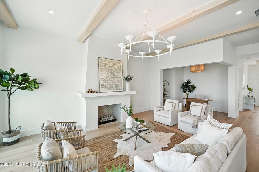 Furnished interior view inside a new home in , Neptune Beach (Image 5).