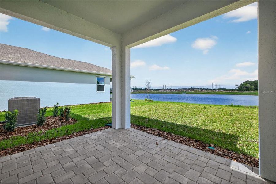 Exterior details and patio area of a home in Crosswind Ranch, Parrish (Image 3).