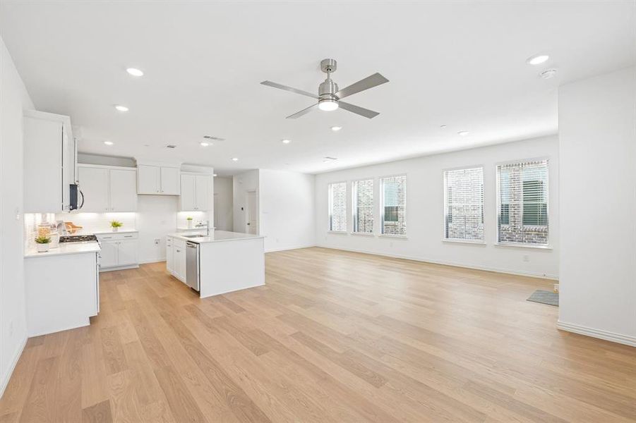 Offering a wall of windows in the dining-kitchen area, the entire family will love the open and airy feeling this home has to offer!
