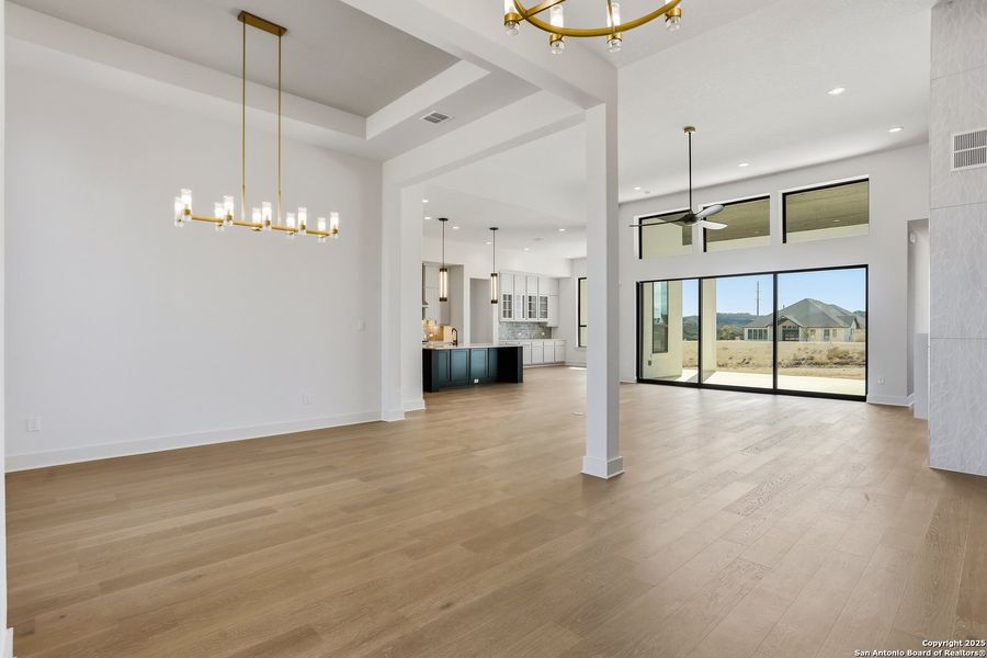 Spacious, unfurnished interior of a new home in George's Ranch, Boerne (Image 22). Spacious, unfurnished interior of a new home in George's Ranch, Boerne (Image 22).