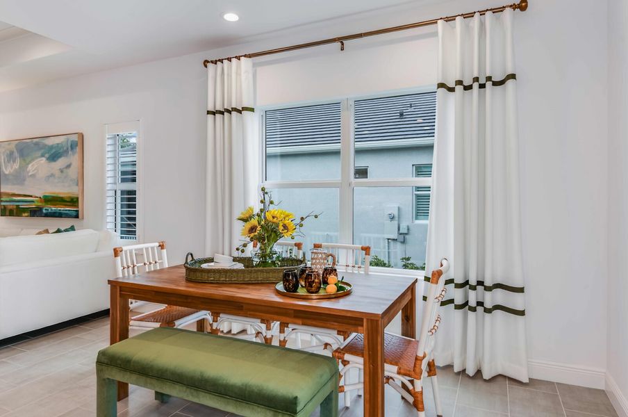 Furnished interior view inside a new home in Tide Marsh, Fort Myers (Image 14).