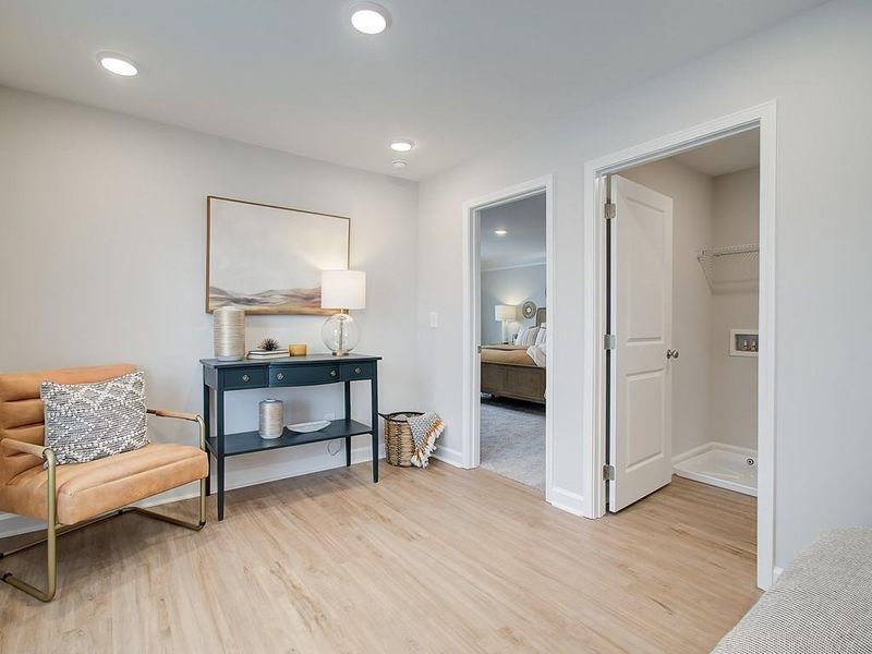Furnished interior view inside a new home in Wilkins Walk, Mableton (Image 18).