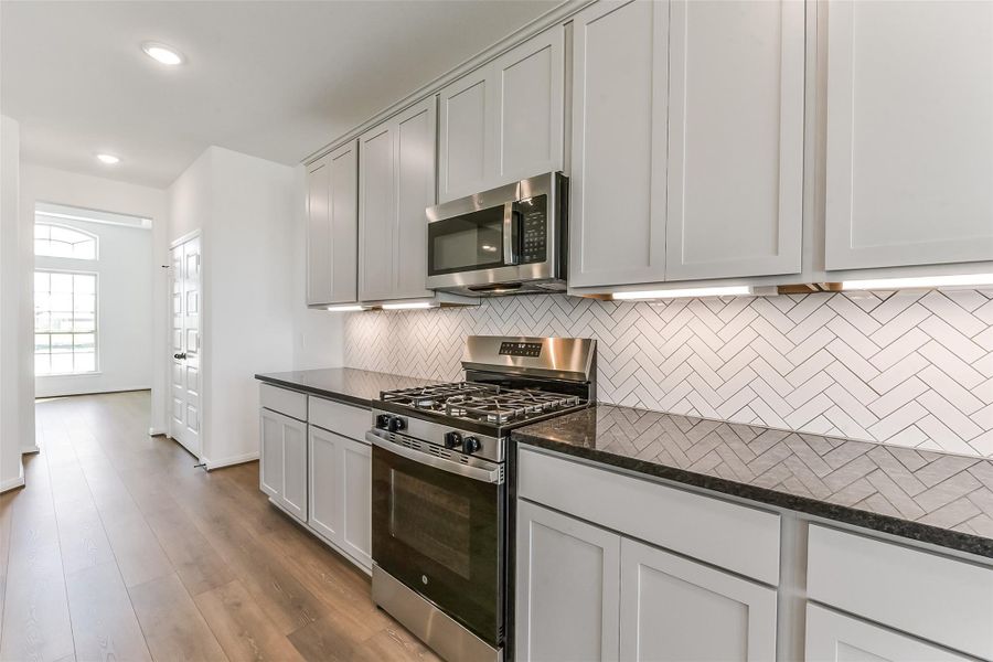 Furnished interior view inside a new home in River Ranch Meadows, Dayton (Image 7).