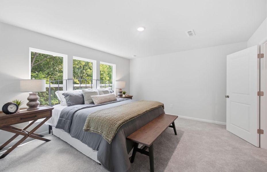 Furnished interior view inside a new home in Cambria, Garner (Image 12).