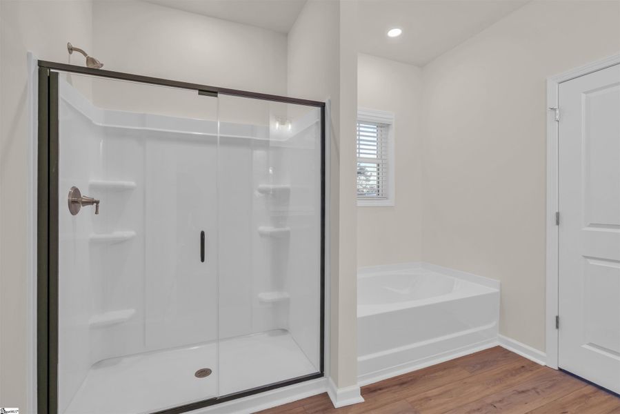 Furnished interior view inside a new home in Halton Oaks, Spartanburg (Image 10). Furnished interior view inside a new home in Halton Oaks, Spartanburg (Image 10).