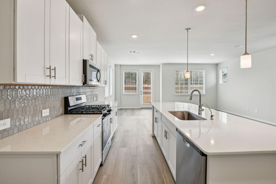 Photo is not of the actual home, but is an inspirational photo of builder’s model home and may depict options, furnishings, and/or decorator features that are not included.