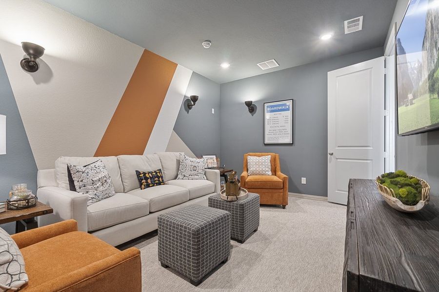 Representative furnished interior of a home built from the Bentley by Landon Homes in Lexington Frisco, Frisco (Image 27). Representative furnished interior of a home built from the Bentley by Landon Homes in Lexington Frisco, Frisco (Image 27).