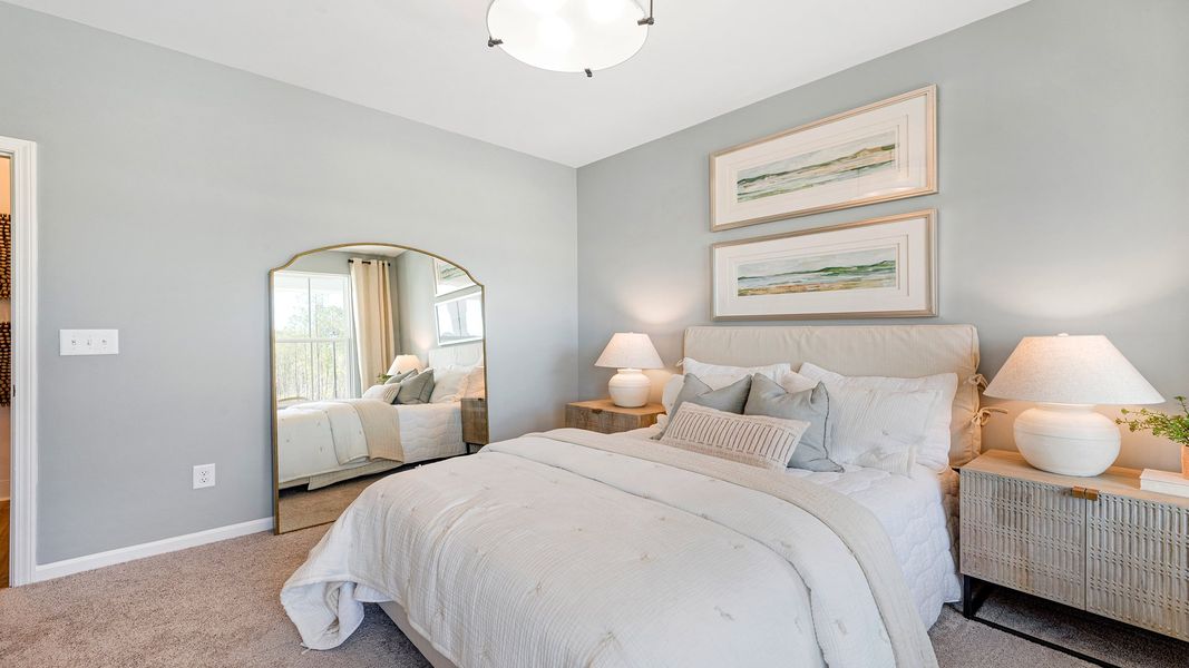 Furnished interior view inside a new home in Bluffs at Sun Colony, Longs (Image 17). Furnished interior view inside a new home in Bluffs at Sun Colony, Longs (Image 17).