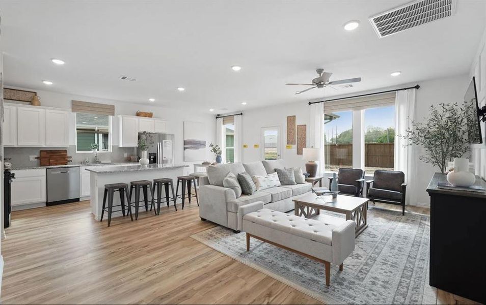 Copperwood example of family room