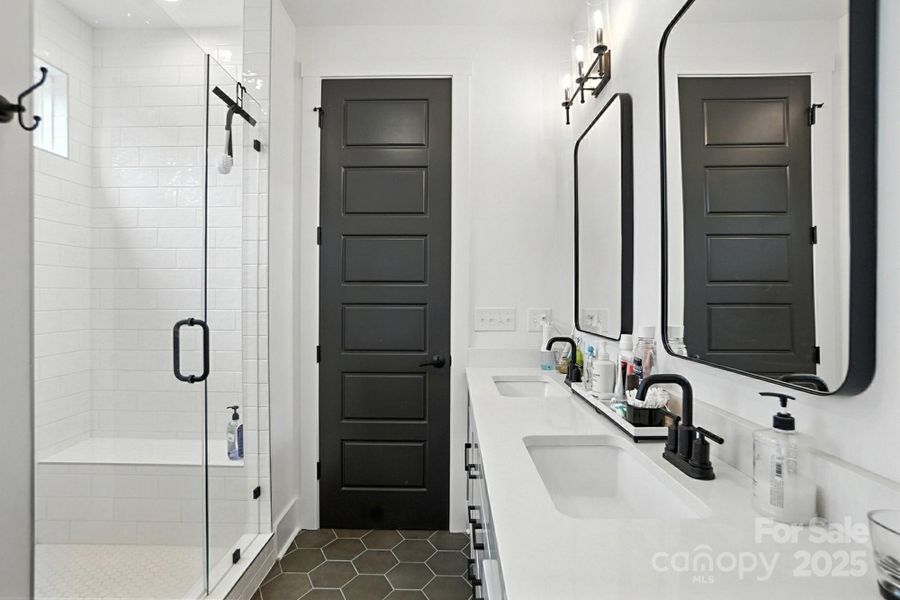 Furnished interior view inside a new home in , Charlotte (Image 35).