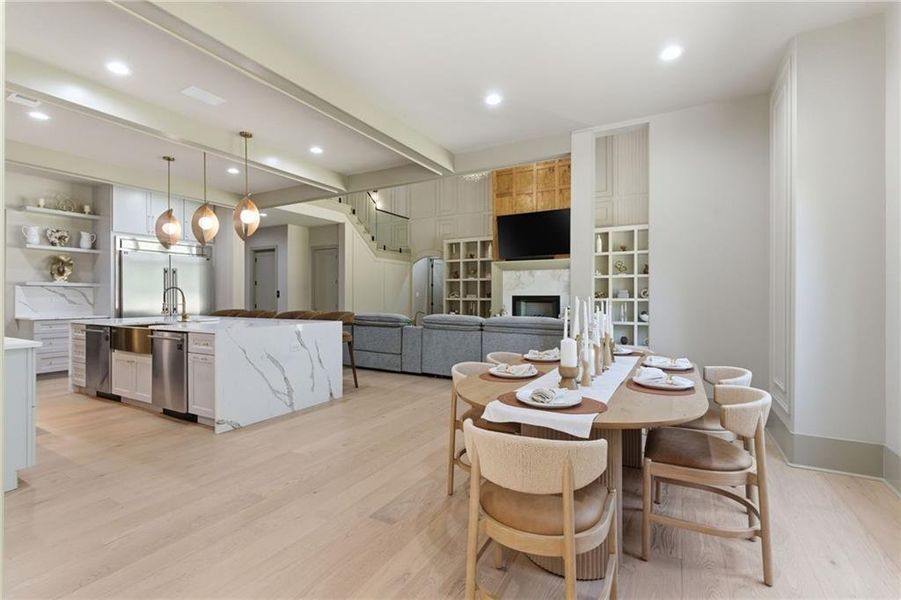 Furnished interior view inside a new home in , Tyrone (Image 46).