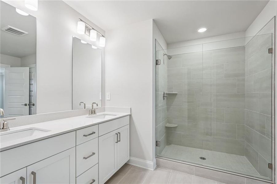 Furnished interior view inside a new home in Hemingway - Reserve Series, Cumming (Image 12). Furnished interior view inside a new home in Hemingway - Reserve Series, Cumming (Image 12).