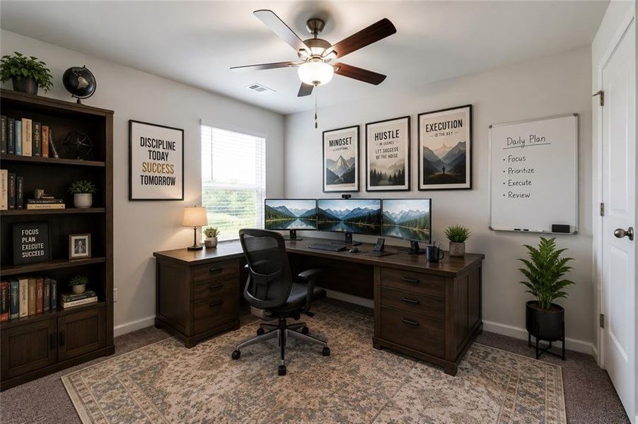 Furnished interior view inside a new home in , Dawsonville (Image 21). Furnished interior view inside a new home in , Dawsonville (Image 21).