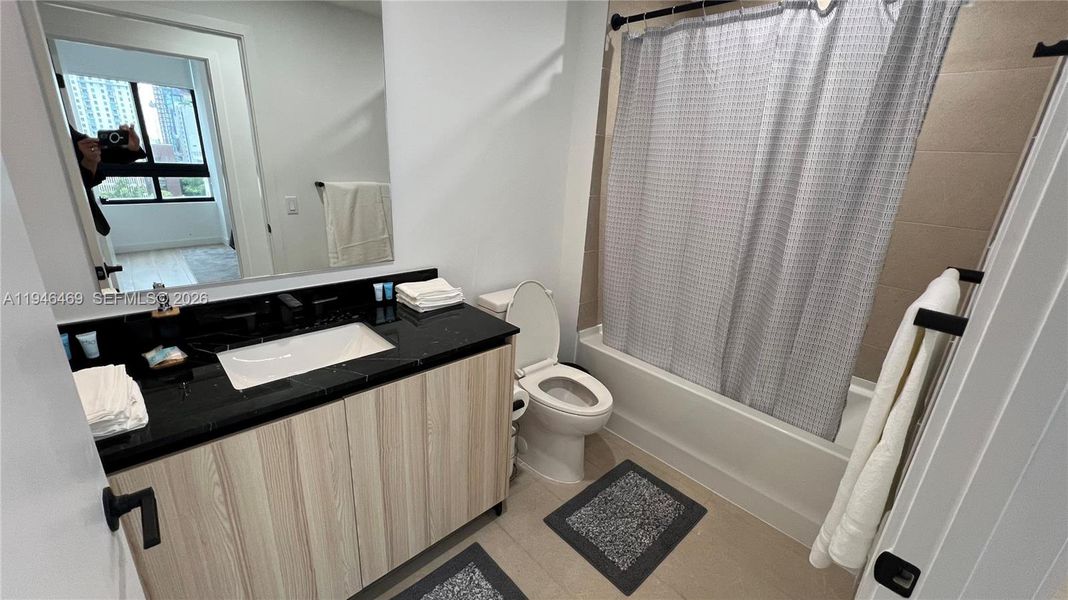 Furnished interior view inside a new home in , Miami (Image 34).