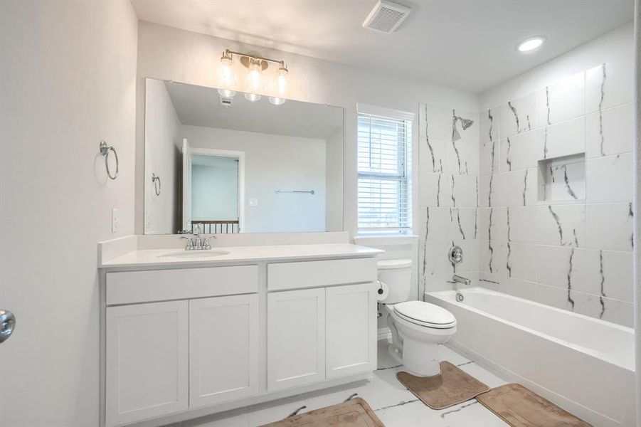 Furnished interior view inside a new home in Lilyana, Celina (Image 5).