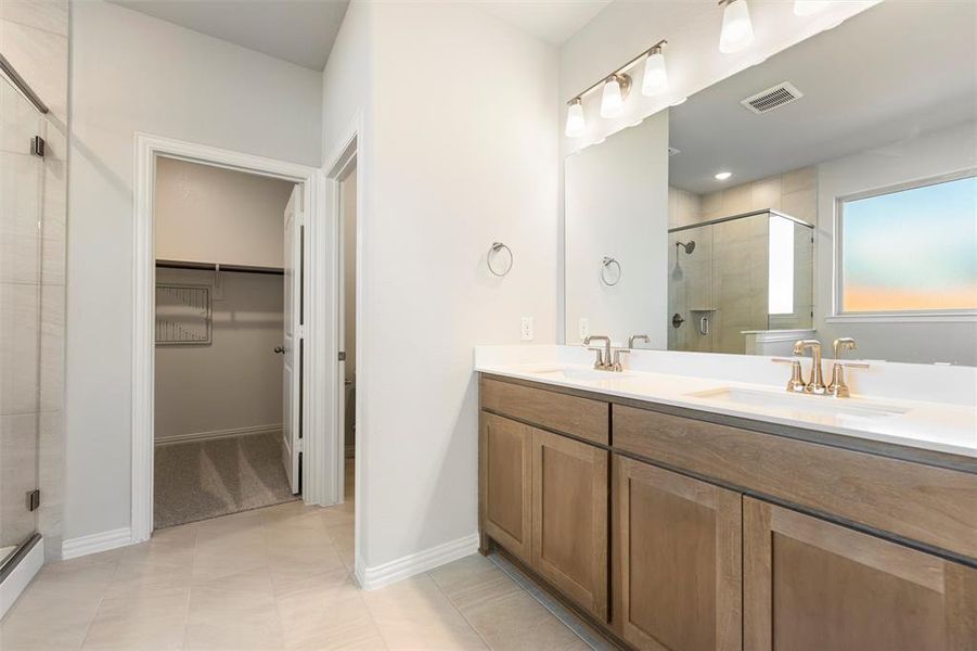 Furnished interior view inside a new home in Morningstar, Aledo (Image 9). Furnished interior view inside a new home in Morningstar, Aledo (Image 9).