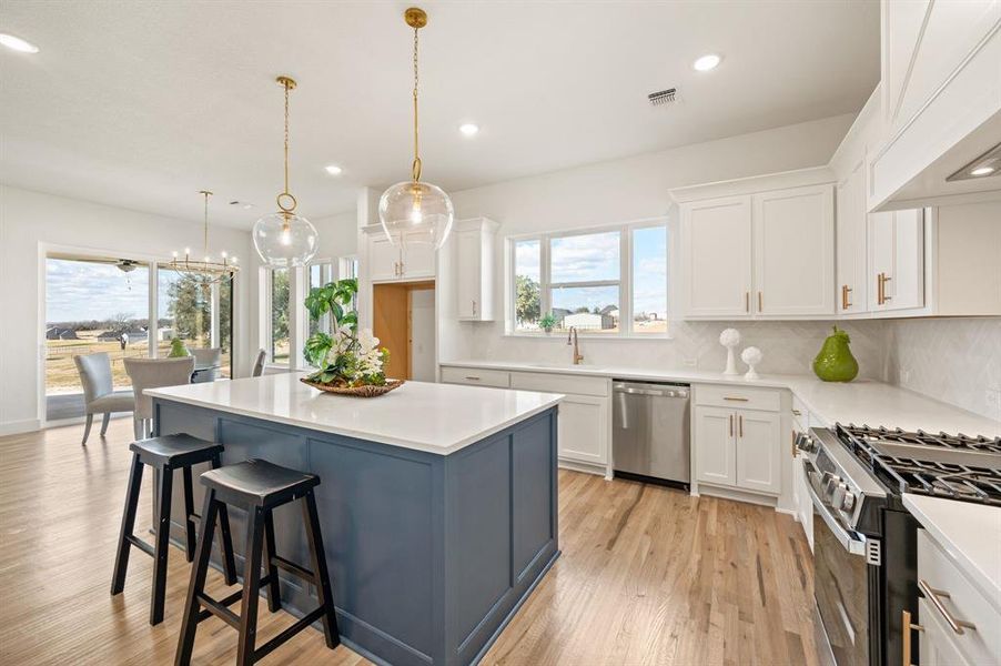 Furnished interior view inside a new home in Rocky Top Ranch, Reno (Image 18).