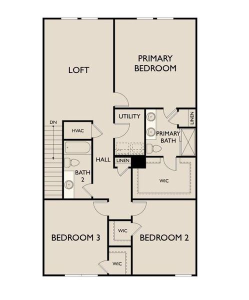 2D floor plan layout of this home in , Ravenel, SC (Image 4).