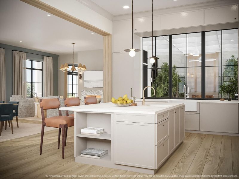 Furnished interior view inside a new home in , Charleston (Image 18).