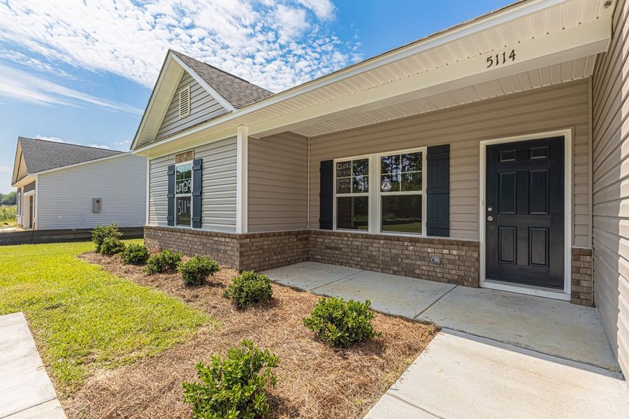 Representative exterior photo of a completed home built from the Dillon II by Great Southern Homes in Shady Grove, Conway, SC (Image 25).