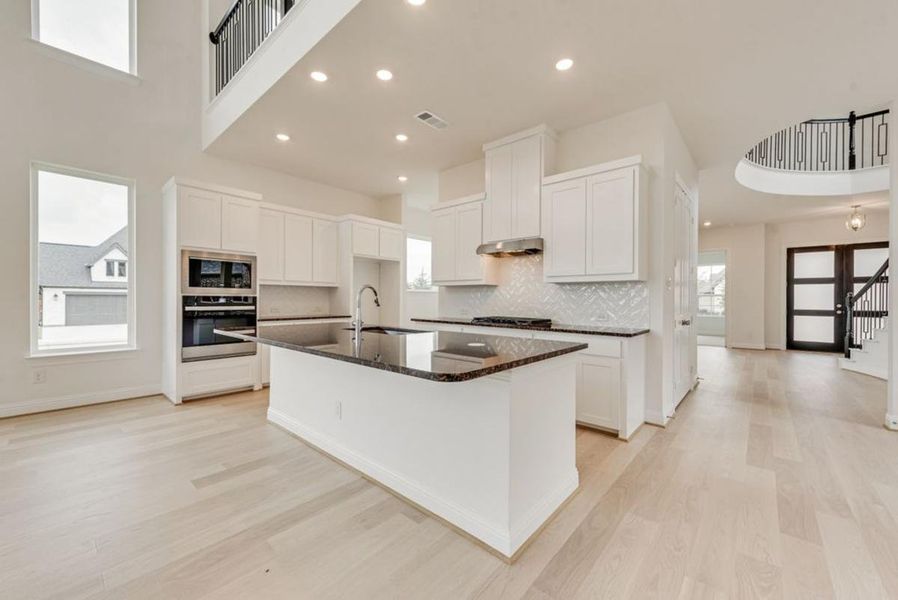 Furnished interior view inside a new home in Somercrest, Midlothian (Image 7). Furnished interior view inside a new home in Somercrest, Midlothian (Image 7).