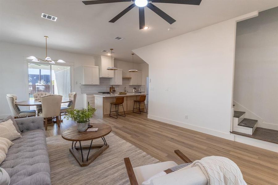 Furnished interior view inside a new home in , Fort Worth (Image 17).