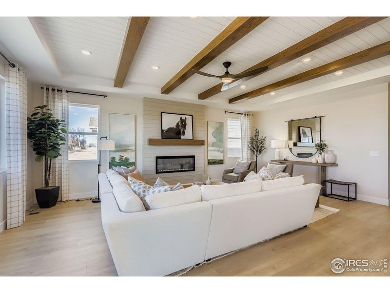 Furnished interior view inside a new home in Trevenna, Windsor (Image 19).