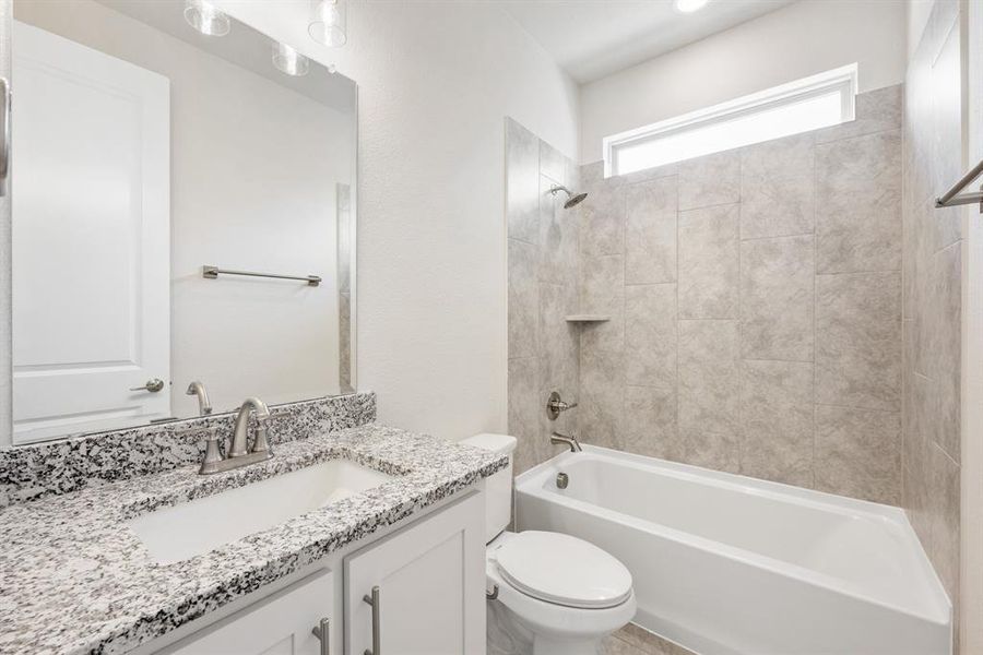 Furnished interior view inside a new home in Ridgepoint, Midlothian (Image 7). Furnished interior view inside a new home in Ridgepoint, Midlothian (Image 7).