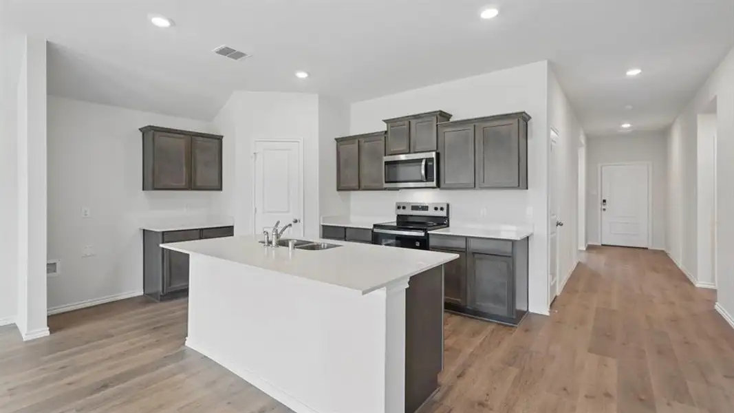 Furnished interior view inside a new home in Forestbrook Estates, Paris (Image 3).