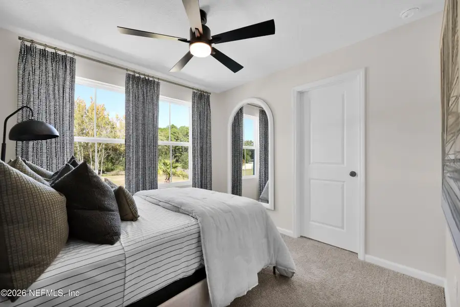 Furnished interior view inside a new home in Baxley Villas, Middleburg (Image 3).