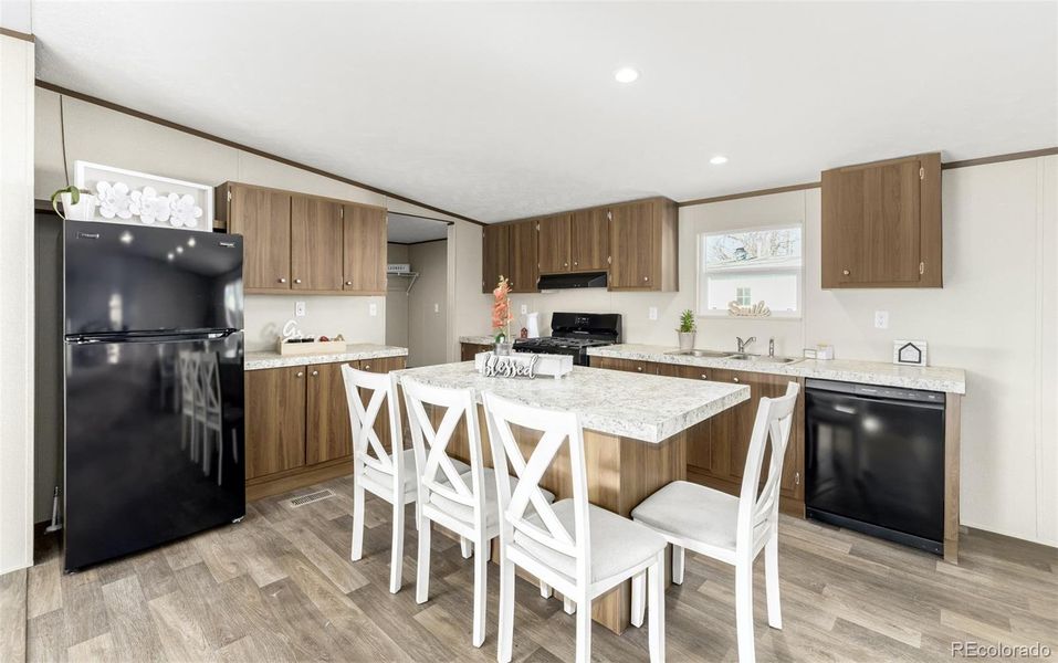 Furnished interior view inside a new home in , Colorado Springs (Image 27).