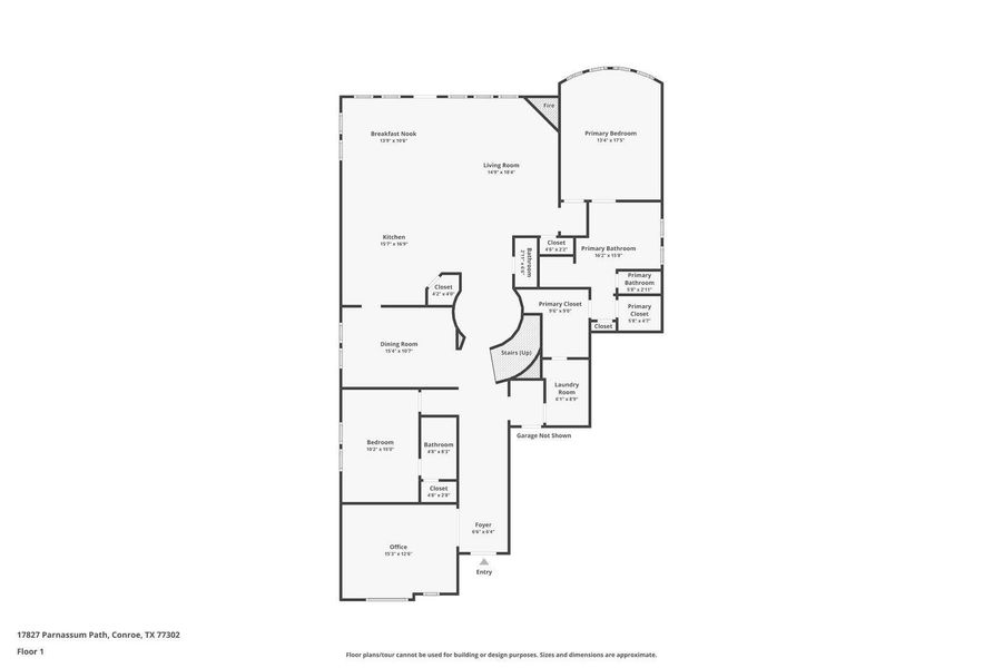 Main Level Floor Plan