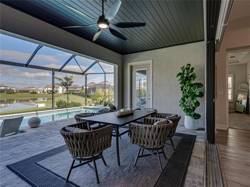 Exterior details and patio area of a home in Mirada, San Antonio (Image 34). Exterior details and patio area of a home in Mirada, San Antonio (Image 34).