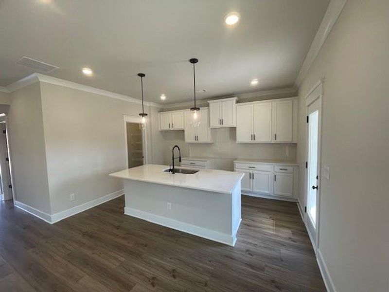 Furnished interior view inside a new home in , Gainesville (Image 8).