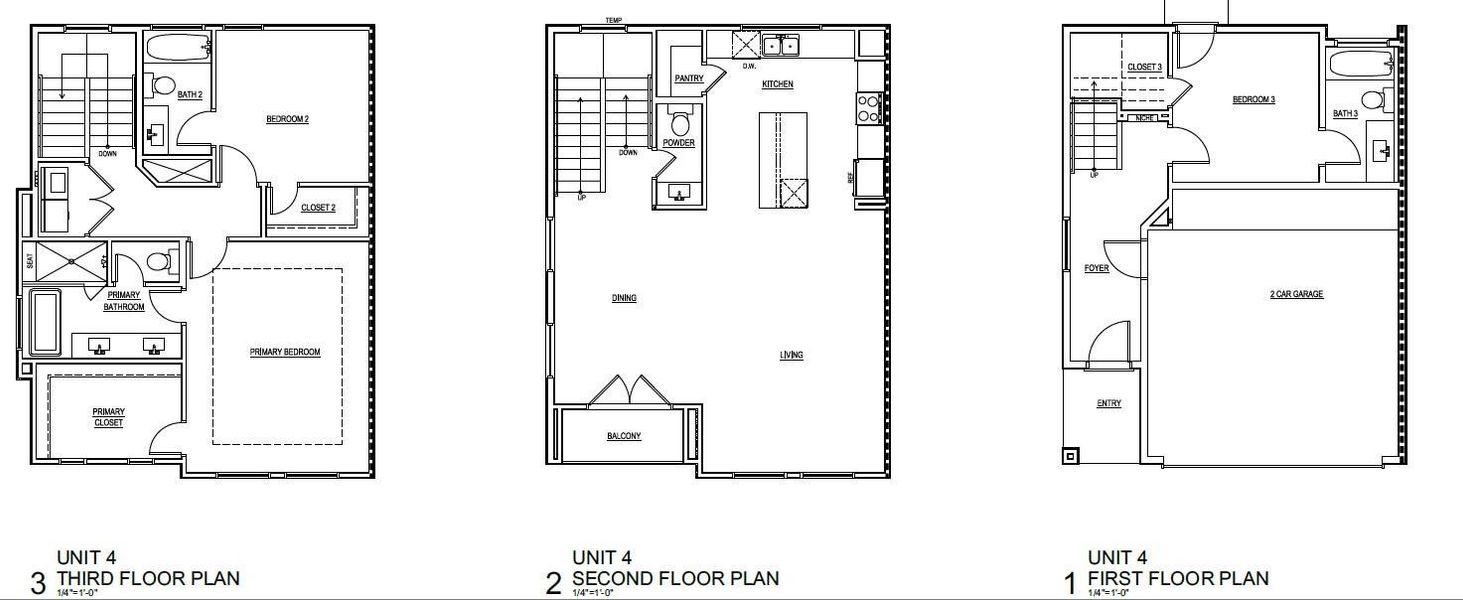 Floor plan specific to 904 Kern Unit C