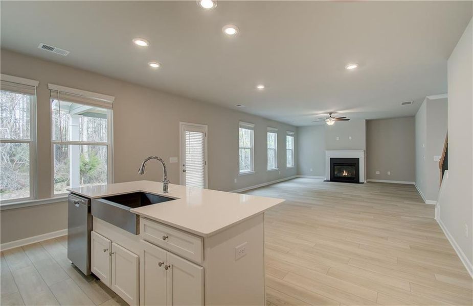 Furnished interior view inside a new home in Cooper Park, McDonough (Image 11).
