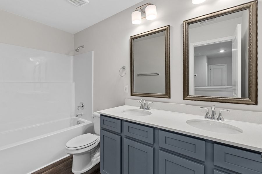 Furnished interior view inside a new home in Forts Ridge, Pelion (Image 11).