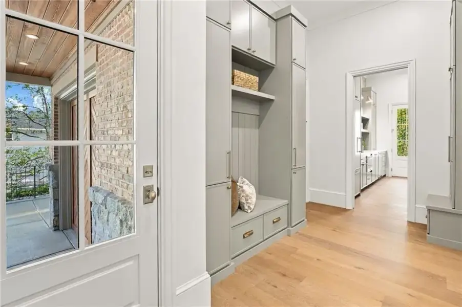 Furnished interior view inside a new home in , Atlanta (Image 10).