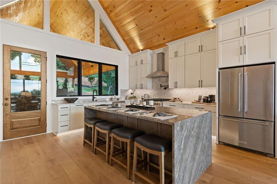 Furnished interior view inside a new home in , Morganton (Image 5).