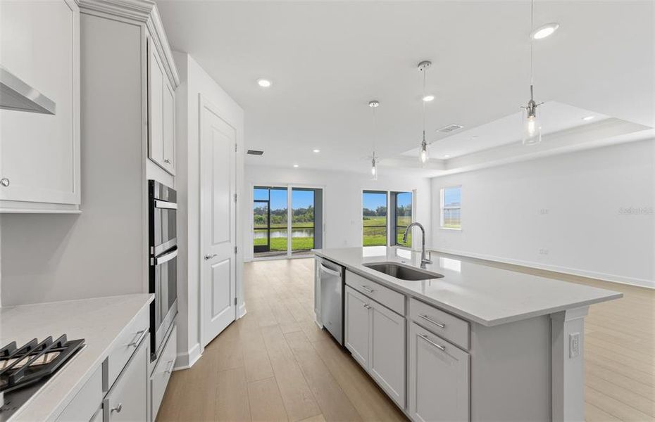 Furnished interior view inside a new home in Reagan Landing, Bradenton (Image 7).