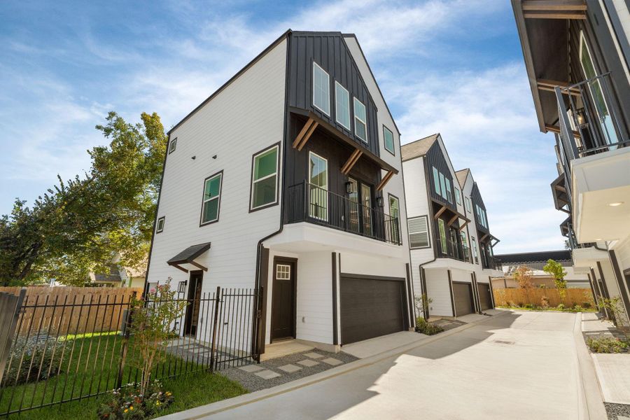 Exterior details and patio area of a home in , Houston (Image 25). Exterior details and patio area of a home in , Houston (Image 25).