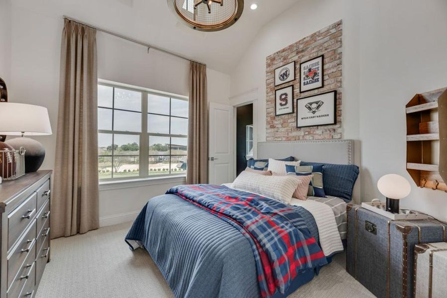 Representative furnished interior of a home built from the Hartford by Grand Homes in Creekside at Elevon, Lavon (Image 13).