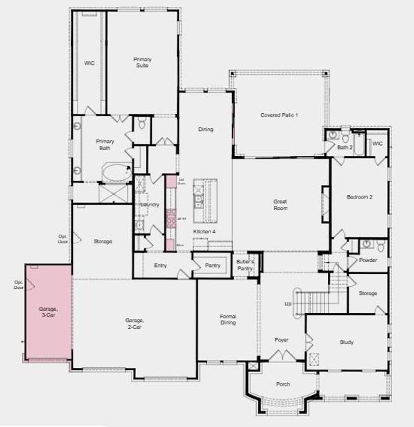 Additional Highlights Include: Gourmet kitchen 4, double 8' entry doors, 8' exterior door at downstairs bath, 15' 3-panel sliding door, fireplace, 3-car garage upgrade, 8' interior doors, extended primary suite and walk-in closet, freestanding soaking tub in primary suite and covered outdoor living 1. Additional Highlights Include: Gourmet kitchen 4, double 8' entry doors, 8' exterior door at downstairs bath, 15' 3-panel sliding door, fireplace, 3-car garage upgrade, 8' interior doors, extended primary suite and walk-in closet, freestanding soaking tub in primary suite and covered outdoor living 1.