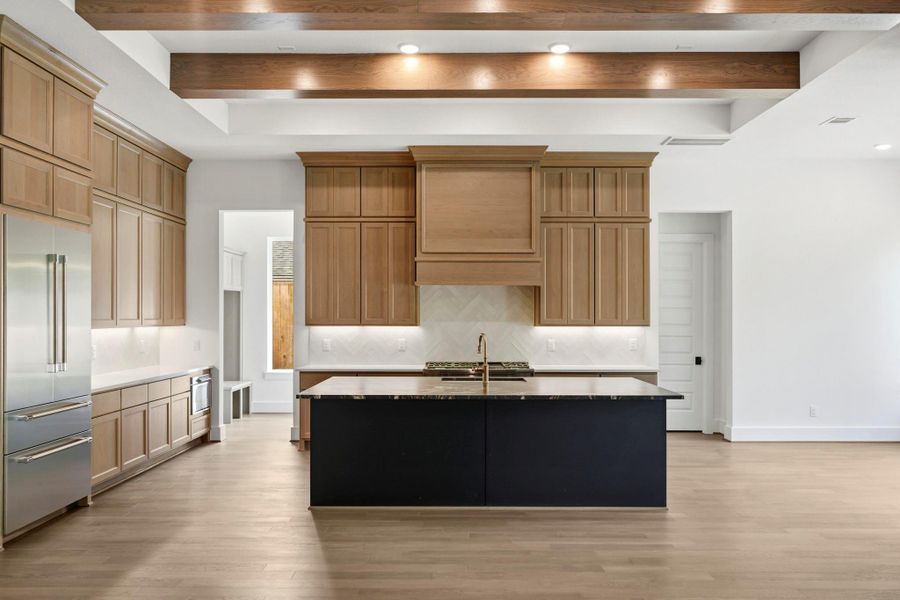 Furnished interior view inside a new home in , Houston (Image 9).